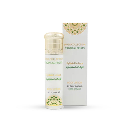 Lait corporel Tropical Fruits Musk – Collection Gulf Orchid – 110ml