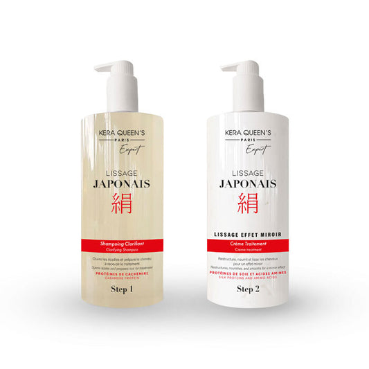 💎 Lissage Japonais Kerra Queens – Format 1L + Shampoing Clarifiant 💎